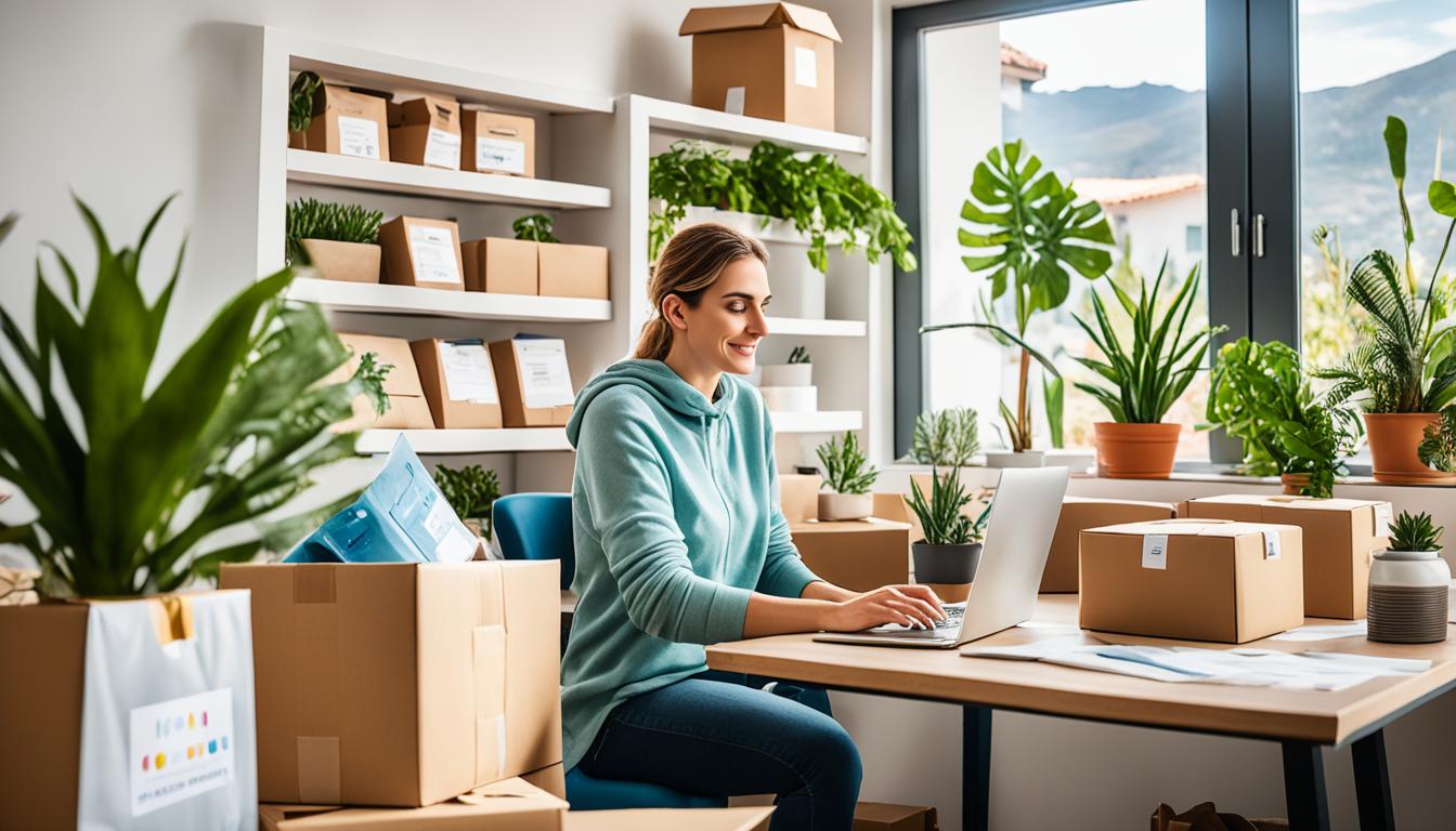 Trabajos desde Casa Empacando