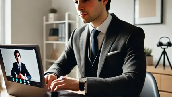 entrevista de trabajo virtual por Zoom